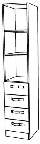 Kast met openslaande deuren Up and Down