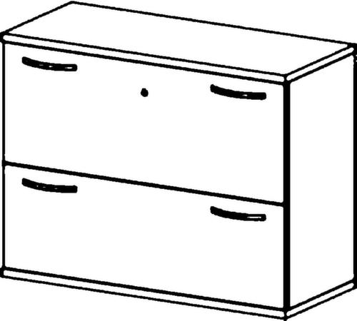 Gera Hangmappenkast Pro, 2 uittrekelementen