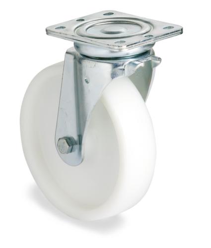 BS-ROLLEN Transporttoestelwiel, draagvermogen 600 kg, kunststof banden