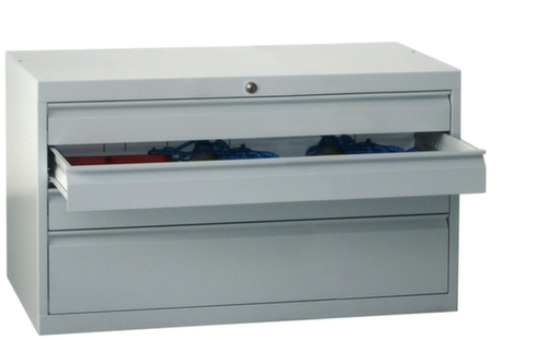 PAVOY Ladekast Basis Plus RAL7035, 4 lade(n), RAL7035 lichtgrijs/RAL7035 lichtgrijs