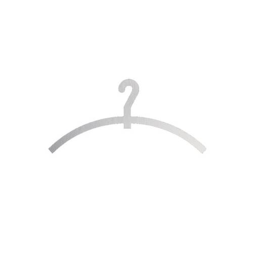 Deurbord met silhouet, "Kledinghaak"