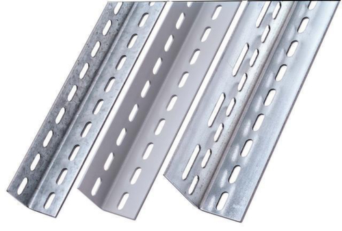 META Magazijnstelling zelfbouwprofiel, lengte 2,5 m, RAL7035 lichtgrijs