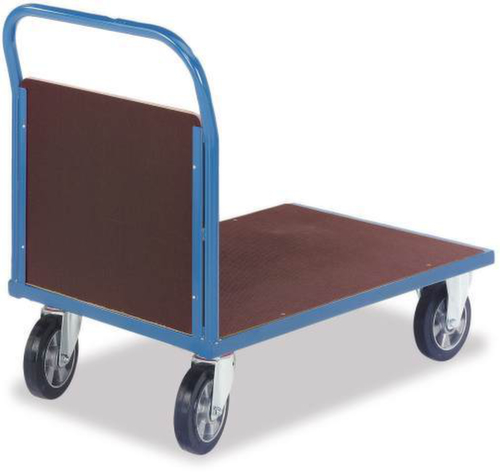 Rollcart Kopwandwagen met anti-slip laadvlak, draagvermogen 1200 kg, laadvlak lengte x breedte 1000 x 700 mm