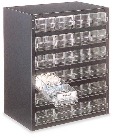 raaco Dwarsverdeler voor transparante magazijnbak