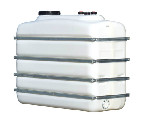 Ruimtebesparende tank van polyethyleen