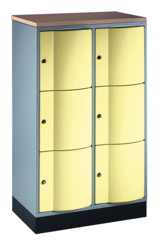 C+P Lockersysteem Resisto, 6 vakken