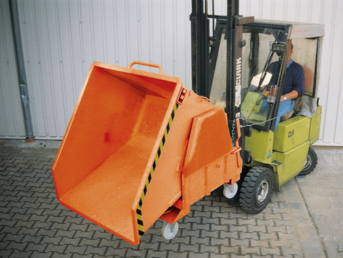 Bauer Kiepbak met automatisch terugzwenkmechanisme