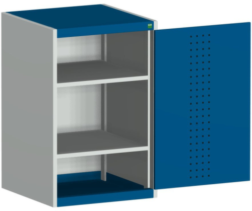 bott Kast met geperforeerde platen cubio, 2 legborden