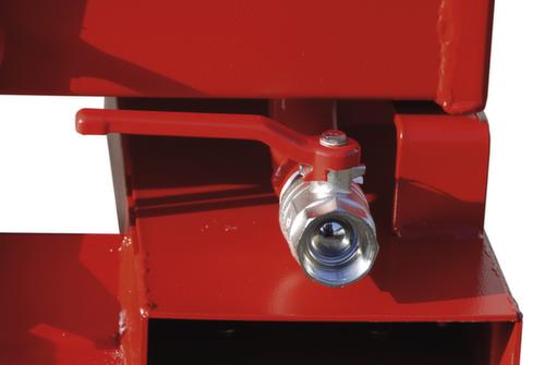 Bauer Olie- en waterdichte kiepbak voor spaanders