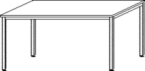 Gera Bureau Pro 4-voetonderstel