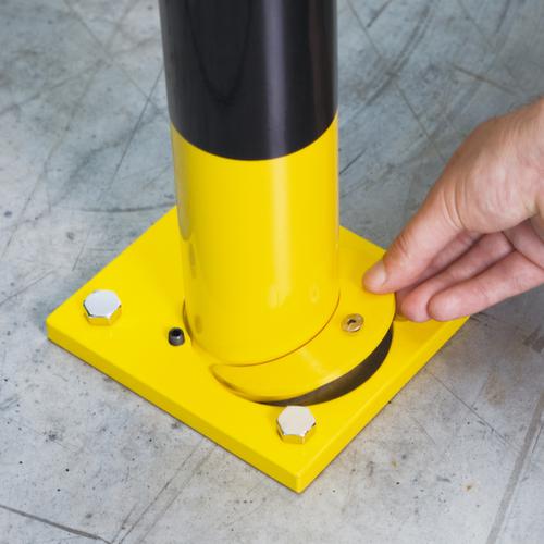 Moravia Demonteerbare aanrijdbeveiligingsbeugel BLACK BULL, hoogte x breedte 350 x 750 mm