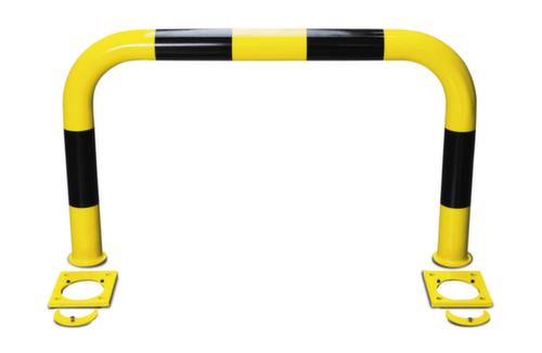 Moravia Demonteerbare aanrijdbeveiligingsbeugel BLACK BULL, hoogte x breedte 350 x 750 mm