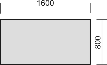 Gera In hoogte verstelbaar bureau Pro met blad van fijnspaanplaat