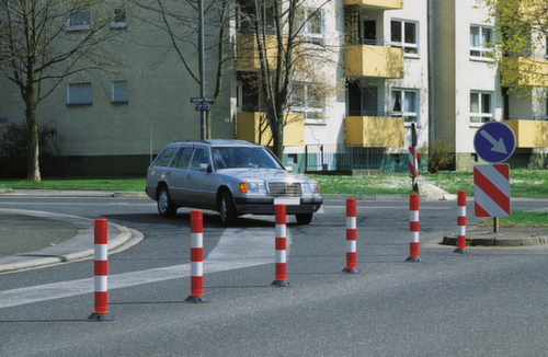 Moravia Zelfoprichtende afzetpaal FlexPin, hoogte 1000 mm, zonder voet