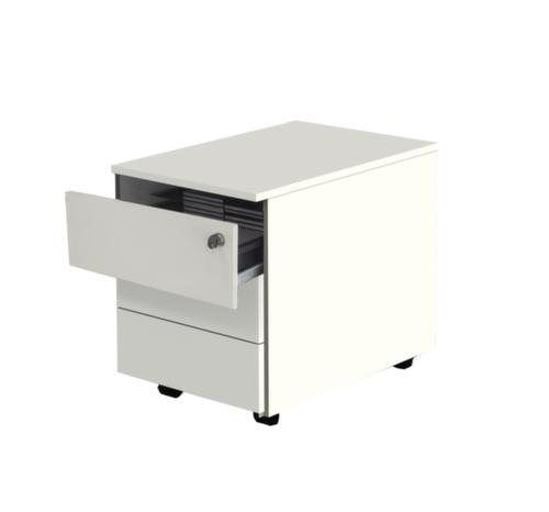 Kerkmann Verrijdbaar ladeblok, 3 lade(n), wit/wit