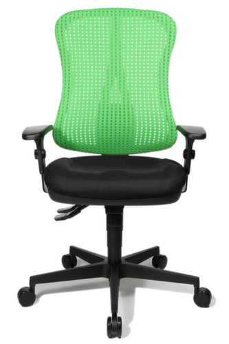 Topstar Bureaustoel HEAD POINT SY, rugleuning met netbekleding, zwart