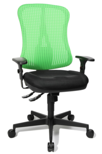 Topstar Bureaustoel HEAD POINT SY, rugleuning met netbekleding, zwart