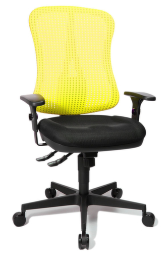 Topstar Bureaustoel HEAD POINT SY, rugleuning met netbekleding, zwart