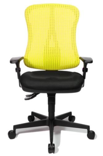 Topstar Bureaustoel HEAD POINT SY, rugleuning met netbekleding, zwart