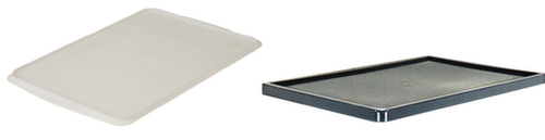 Deksel voor stapelbak