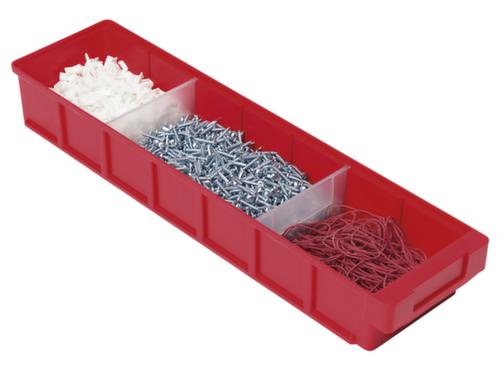 Stellingbak met ergonomische verzonken greep, groen, diepte 600 mm