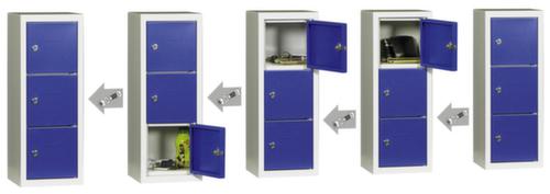 Lockersysteem, 3 vakken