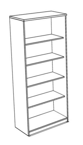 Nowy Styl Kantoorstelling E10, breedte 800 mm, 5 OH
