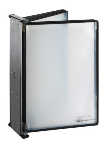 Thurmetall Systeem met displaypanelen, met 10 zichtpanelen in DIN A4