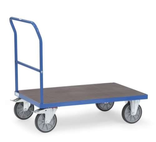 fetra Duwbeugelwagen MULTIVARIO met anti-slip laadvlak, draagvermogen 600 kg, laadvlak lengte x breedte 1000 x 600 mm