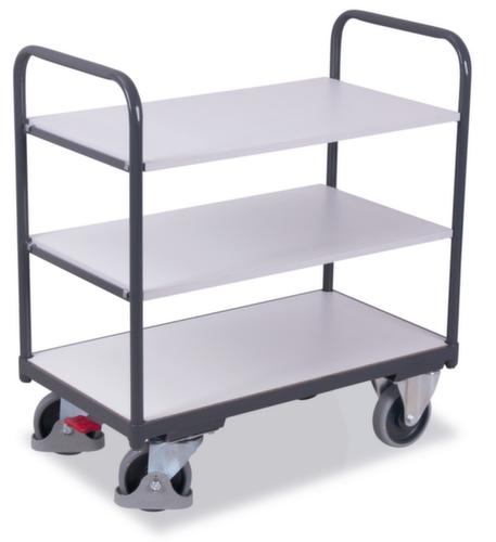 VARIOfit ESD-etagewagen 985x595 mm, draagvermogen 250 kg, 3 etages