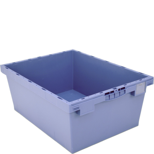 BITO Herbruikbare grootvolumebak met dubbele bodem, inhoud 120 l