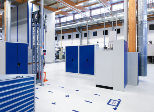 LISTA Zwaarlastkast met openslaande deuren, 2 lade(n)