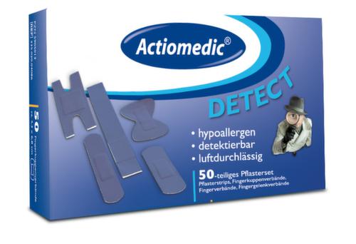 actiomedic Pleisterset Detect, ademend, detecteerbaar, elastisch en hypoallergeen