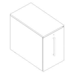 Apothekerskast RQ60, breedte x diepte 450 x 800 mm