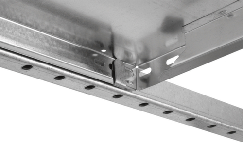 hofe Systeeminhaakstelling in standaard uitvoering, hoogte x breedte x diepte 3000 x 1360 x 535 mm, 7 legborden