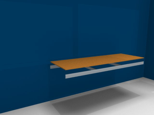 hofe Houten plank voor breedvakstelling, breedte x diepte 2250 x 800 mm