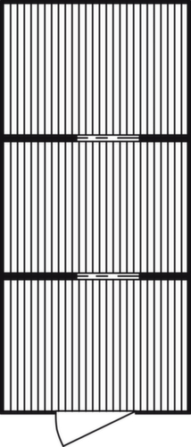 Säbu Gelakte containercombinatie FLADAFI® met verschillende modules