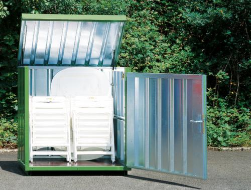 Säbu Magazijnbox met opklapbaar dak