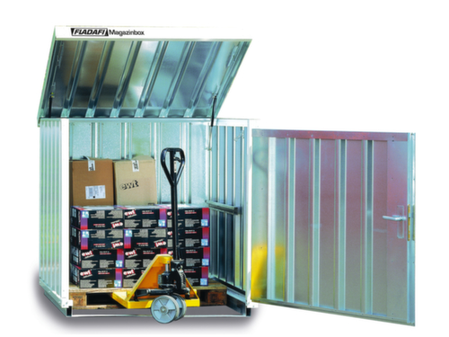 Säbu Magazijnbox met opklapbaar dak