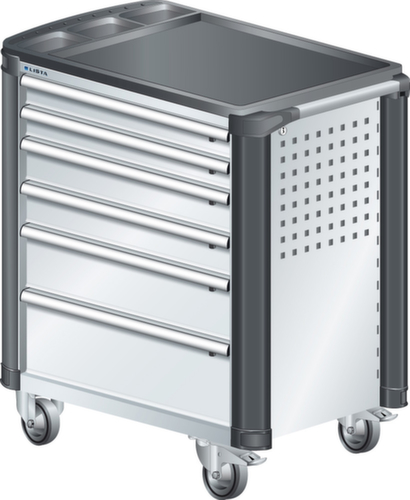 LISTA Werkplaatswagen met 6 laden, 6 lade(n)