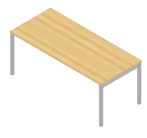 Quadrifoglio Bureau Practika met 4-voetonderstel