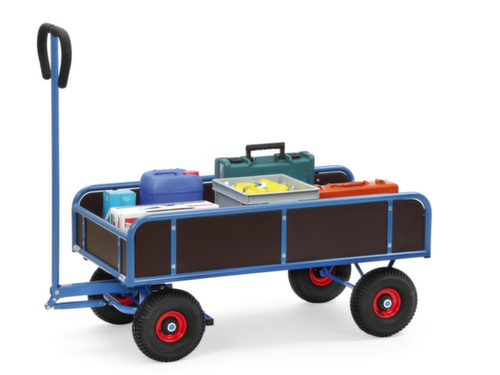 fetra Handtrekwagen, draagvermogen 400 kg, laadvlak lengte x breedte 1145 x 645 mm