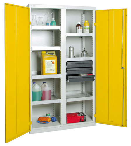 stumpf Milieukast van staal, hoogte x breedte x diepte 1800 x 1000 x 500 mm