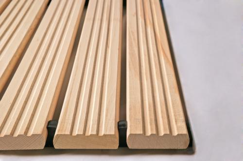 Miltex Houten loopvloer Yoga Holzrost, breedte 1200 mm