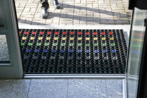 Miltex Rubberen vloermat Eazycare Scrub, lengte x breedte 1500 x 1000 mm