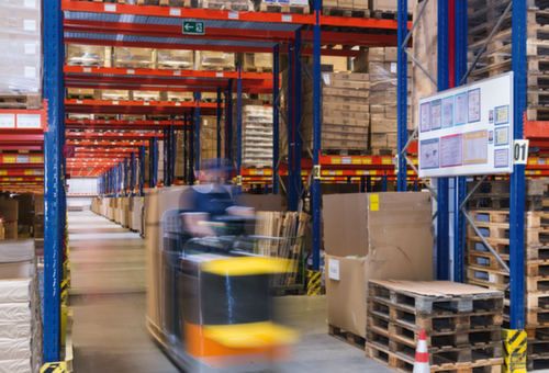 Franken whiteboard voor wandrailsysteem, hoogte x breedte 1000 x 2000 mm