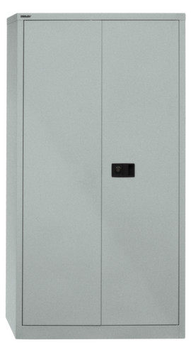 Bisley Dossierkast, 4 ordnerhoogten, zilverkleurig/zilverkleurig