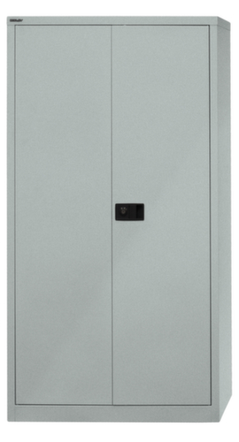 Bisley Dossierkast, 4 ordnerhoogten, zilverkleurig/zilverkleurig