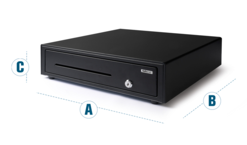 Safescan Kassalade SD-4141, hoogte x lengte x breedte 115 x 410 x 415 mm