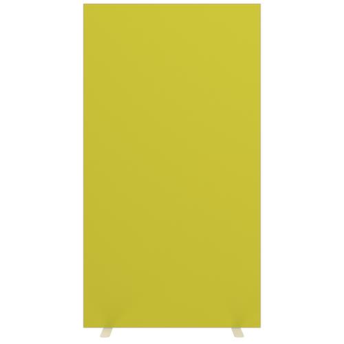 Paperflow Scheidingswand met tweezijdige stoffen bekleding, hoogte x breedte 1740 x 940 mm, wand groen